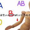 血液型の性格判断は信憑性ゼロ